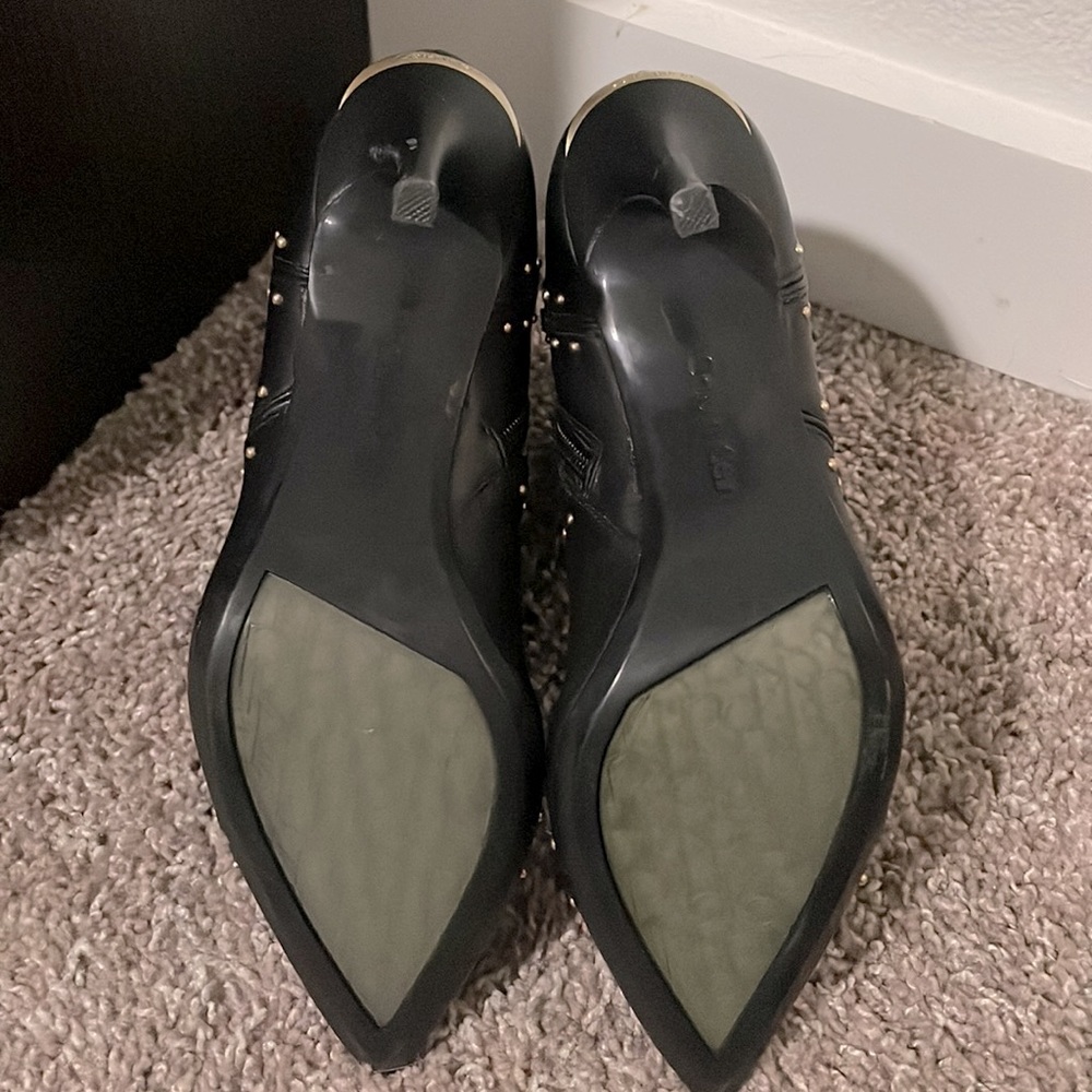 Calvin Klein Studded Grazia Ankle Boots - Picture 5 of 7